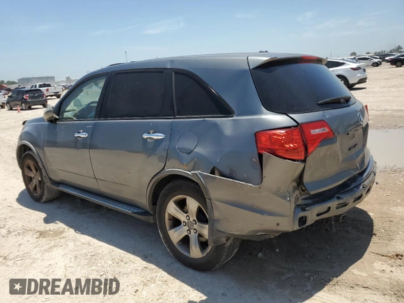 2009 Acura MDX Sport/Pwr Tail Gate with VIN 2HNYD28729H501902, listed as a Copart auction lot 55209274 with 173,377 mi miles and Salvage Title. Bid and sale history available at carsss.com. Image 2.