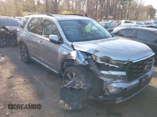 2024 Honda Pilot Touring z VIN 5FNYG1H75RB014366, wystawiony jako IAAI lot #42036052 z przebiegiem 16 535 mil mil oraz . Historia ofert i sprzedaży dostępna na DreamBid. Obrazek 1.