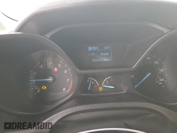 2016 Ford Transit Connect XLT with VIN NM0LE7F76G1267043, listed as a Copart auction lot 46756715 with 241,712 mi miles and Clean title. Bid and sale history available at DreamBid. Image 9.