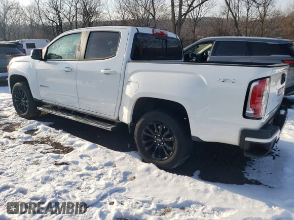 2021 GMC Canyon 4WD Elevation with VIN 1GTG6CEN5M1183804, listed as a Copart auction lot 86842654 with 52,967 mi miles and Salvage Title. Bid and sale history available at carsss.com. Image 2.