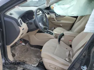 2016 Nissan Rogue S with VIN KNMAT2MT5GP736686, listed as a Copart auction lot 47551745 with 97,914 mi miles and Salvage Title. Bid and sale history available at carsss.com. Image 7.