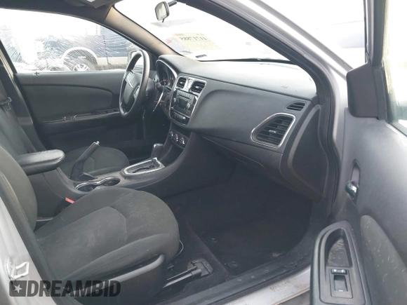 2012 Chrysler 200 LX with VIN 1C3CCBAB4CN100534, listed as a IAAI auction lot 41717885 with 217,921 mi miles. Bid and sale history available at carsss.com. Image 5.