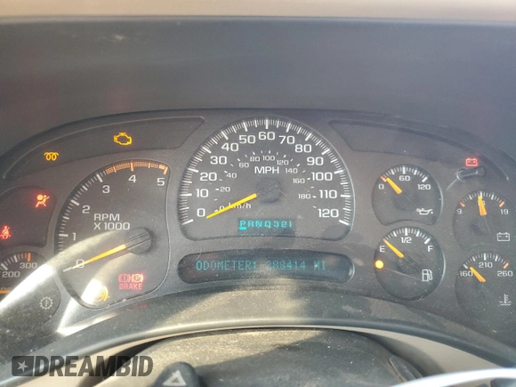 2005 GMC Sierra 2500HD SLT z VIN 1GTHK23275F841193, wystawiony jako Copart lot #75855694 z przebiegiem 288 414 mil mil oraz Szkoda całkowita • Salvage title. Historia ofert i sprzedaży dostępna na DreamBid. Obrazek 9.