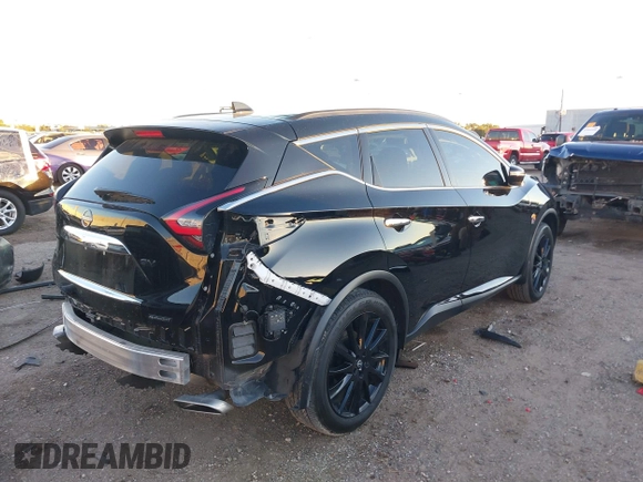 2023 Nissan Murano SV z VIN 5N1AZ2BJ1PC105291, wystawiony jako IAAI lot #41064294 z przebiegiem 15 724 mil mil oraz . Historia ofert i sprzedaży dostępna na DreamBid. Obrazek 4.