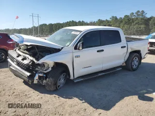 2020 Toyota Tundra 2WD SR5 with VIN 5TFEY5F17LX263254, listed as a Copart auction lot 73568964 with 57,348 mi miles and Salvage Title. Bid and sale history available at carsss.com. Image 1.