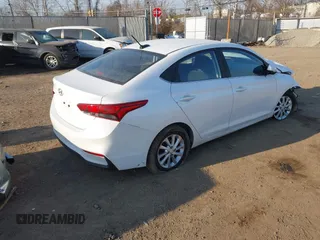 2019 Hyundai Accent SE with VIN 3KPC24A39KE070324, listed as a IAAI auction lot 41768121 with 62,500 mi miles. Bid and sale history available at carsss.com. Image 4.