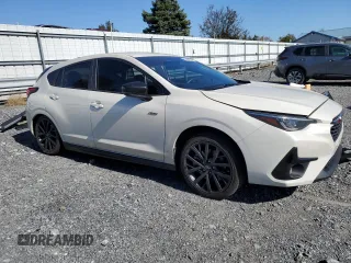 2024 Subaru Impreza RS with VIN JF1GUHHC6R8286179, listed as a Copart auction lot 76664324 with 17,155 mi miles and Salvage Title. Bid and sale history available at carsss.com. Image 4.