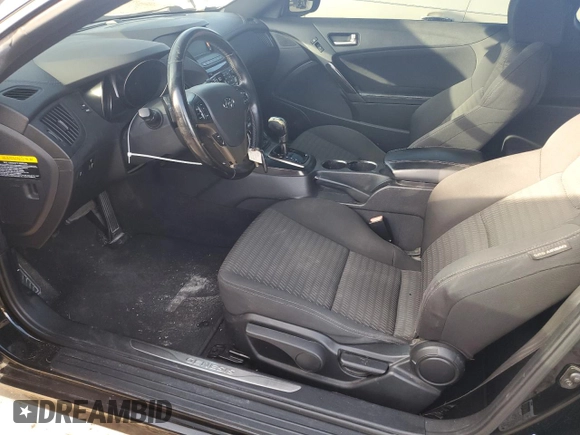 2013 Hyundai Genesis Coupe 2.0T Premium with VIN KMHHT6KD3DU097802, listed as a Copart auction lot 41675925 with 82,796 mi miles and Salvage Title. Bid and sale history available at carsss.com. Image 7.