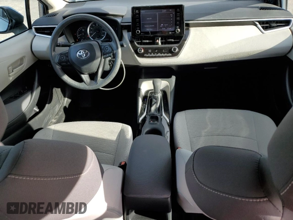 2022 Toyota Corolla LE with VIN 5YFEPMAE7NP303616, listed as a Copart auction lot 48185395 with 31,007 mi miles and Salvage Title. Bid and sale history available at carsss.com. Image 8.