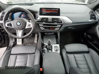 2020 BMW X4 M40i with VIN 5UX2V5C09L9B33814, listed as a Copart auction lot 49206023 with 25,250 mi miles. Bid and sale history available at carsss.com. Image 8.