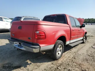 2001 Ford F-150 SuperCrew XLT with VIN 1FTRW07W61KD79835, listed as a Copart auction lot 69102274 with 0 mi miles and Salvage Title. Bid and sale history available at carsss.com. Image 3.