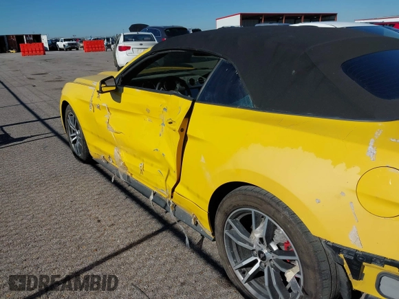 2017 Ford Mustang EcoBoost Premium with VIN 1FATP8UH3H5245063, listed as a IAAI auction lot 40810938 with 76,232 mi miles. Bid and sale history available at carsss.com. Image 17.
