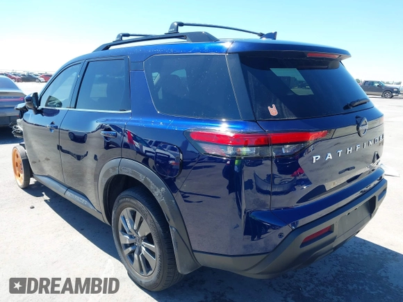 2024 Nissan Pathfinder SV with VIN 5N1DR3BA9RC201210, listed as a IAAI auction lot 42022861 with 26,068 mi miles and . Bid and sale history available at DreamBid. Image 3.