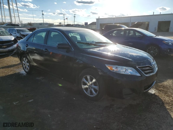 2011 Toyota Camry LE with VIN 4T4BF3EK0BR187319, listed as a Copart auction lot 47133625 with 59,632 mi miles and Salvage Title. Bid and sale history available at carsss.com. Image 4.