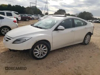2012 Mazda 6 i Touring Plus with VIN 1YVHZ8EH6C5M27030, listed as a Copart auction lot 76466154 with 103,968 mi miles and Salvage Title. Bid and sale history available at carsss.com. Image 1.
