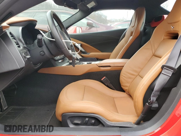 2016 Chevrolet Corvette Z06 3LZ with VIN 1G1YU3D63G5600184, listed as a Copart auction lot 88636455 with 4,042 mi miles and Salvage Title. Bid and sale history available at carsss.com. Image 7.