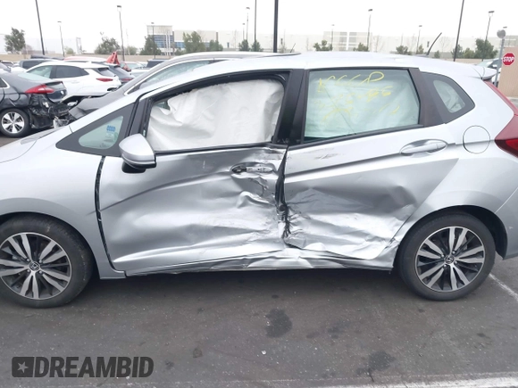 2019 Honda Fit EX with VIN 3HGGK5H87KM711969, listed as a IAAI auction lot 41812459 with 32,490 mi miles and . Bid and sale history available at DreamBid. Image 6.