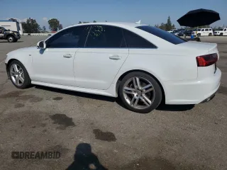 2016 Audi A6 Premium Plus with VIN WAUGFAFC5GN176850, listed as a Copart auction lot 60137275 with 112,770 mi miles and Salvage title. Bid and sale history available at DreamBid. Image 2.