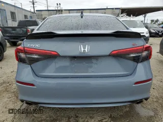 2024 Honda Civic Si with VIN 2HGFE1E57RH473667, listed as a Copart auction lot 53494905 with 12,576 mi miles and Salvage title. Bid and sale history available at DreamBid. Image 6.