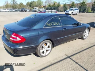2004 Mercedes-Benz CLK 3.2L with VIN WDBTJ65J44F084713, listed as a IAAI auction lot 42072365 with 127,824 mi miles. Bid and sale history available at carsss.com. Image 4.