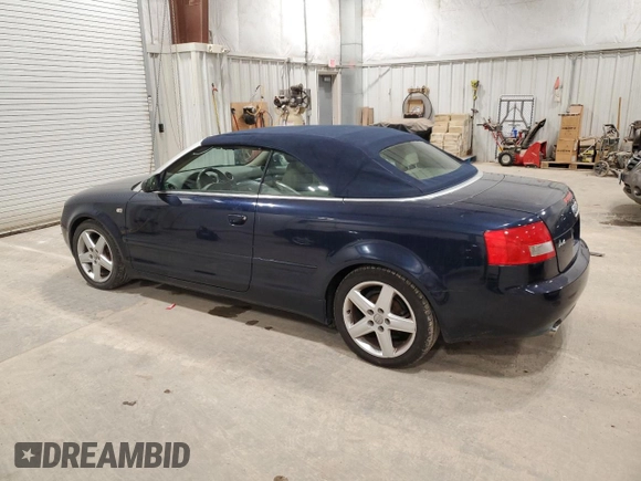 2005 Audi A4 1.8T with VIN WAUAC48H85K005601, listed as a Copart auction lot 53983975 with 114,432 mi miles and Clean Title. Bid and sale history available at carsss.com. Image 2.
