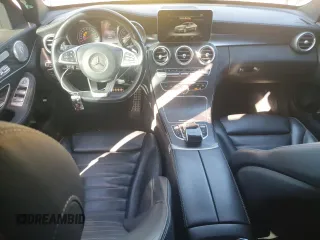 2017 Mercedes-Benz C 43 AMG with VIN 55SWF6EB9HU187322, listed as a Copart auction lot 44614605 with 92,898 mi miles and Salvage Title. Bid and sale history available at DreamBid. Image 8.
