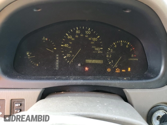 2000 Lexus RX 300 with VIN JT6GF10U2Y0051976, listed as a Copart auction lot 75421064 with 212,719 mi miles and Non Repairable. Bid and sale history available at carsss.com. Image 9.