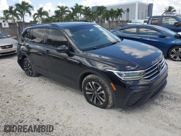 2023 Volkswagen Tiguan S with VIN 3VVRB7AX7PM064597, listed as a Copart auction lot 60149265 with 64,986 mi miles and Non repairable. Bid and sale history available at DreamBid. Image 4.