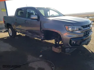 2022 Chevrolet Colorado 2WD LT with VIN 1GCGSCEN6N1227709, listed as a Copart auction lot 47076305 with 50,938 mi miles and Salvage Title. Bid and sale history available at carsss.com. Image 4.