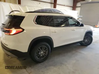 2025 GMC Acadia FWD Elevation z VIN 1GKENKRSXSJ146897, wystawiony jako Copart lot #51534375 z przebiegiem 8 358 mil mil oraz Czysty tytuł • Clean title. Historia ofert i sprzedaży dostępna na DreamBid. Obrazek 3.