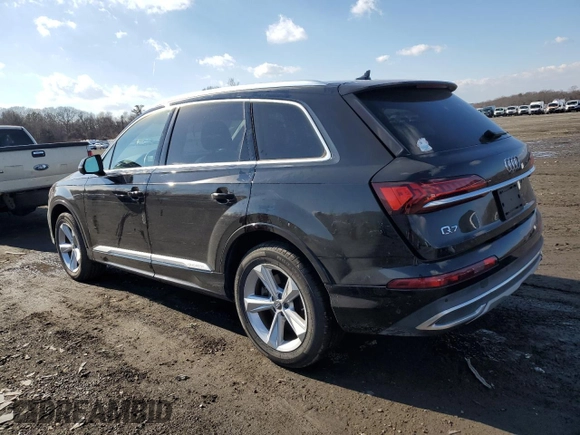 2020 Audi Q7 Premium Plus with VIN WA1LJAF73LD011022, listed as a Copart auction lot 88948205 with 58,296 mi miles and Salvage title. Bid and sale history available at DreamBid. Image 2.