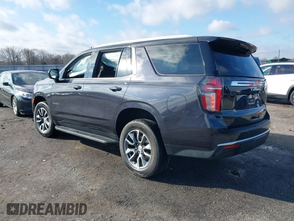 2022 Chevrolet Tahoe LS with VIN 1GNSKMKD6NR196174, listed as a IAAI auction lot 41483011 with 83,748 mi miles and . Bid and sale history available at DreamBid. Image 3.