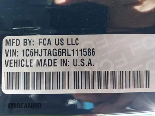 2024 Jeep Gladiator Sport S с VIN 1C6HJTAG6RL111586, выставлен на аукционе IAAI как лот 41833397 с пробегом 2 452 миль миль и . История ставок и продаж доступна на DreamBid. Изображение 9.
