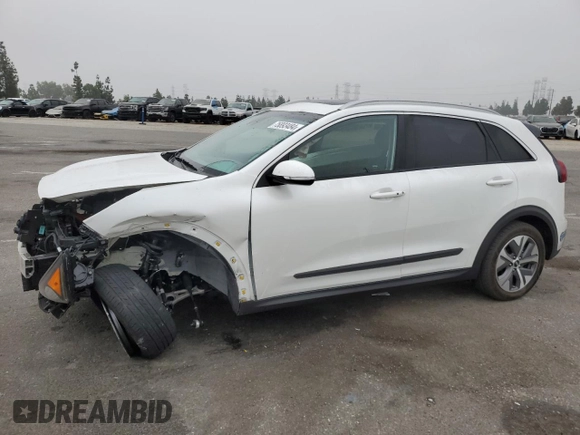 2019 Kia Niro EX Premium with VIN KNDCE3LG1K5027352, listed as a Copart auction lot 75893484 with 82,247 mi miles and Salvage Title. Bid and sale history available at DreamBid. Image 1.
