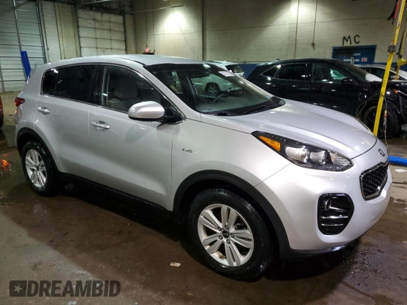 2018 Kia Sportage LX with VIN KNDPMCAC7J7490202, listed as a Copart auction lot 52171705 with 84,693 mi miles and Clean Title. Bid and sale history available at carsss.com. Image 4.
