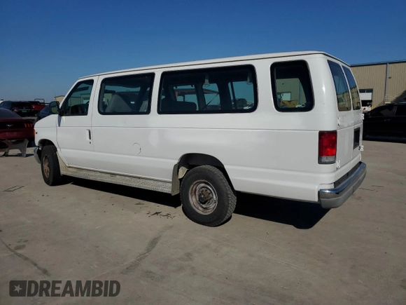 2000 Ford Econoline Passenger XL with VIN 1FBSS31L1YHA76163, listed as a Copart auction lot 88255365 with 60,042 mi miles and Salvage Title. Bid and sale history available at DreamBid. Image 2.