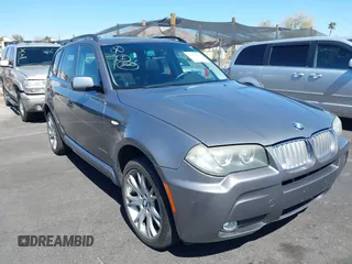 2009 BMW X3 xDrive30i with VIN WBXPC93439WJ24415, listed as a IAAI auction lot 41832261 with 178,499 mi miles. Bid and sale history available at carsss.com. Image 6.