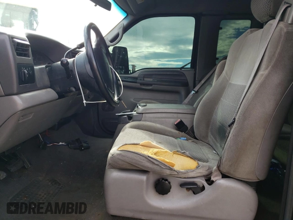 2001 Ford F-250 XL with VIN 3FTNX21F31MA74091, listed as a Copart auction lot 75888254 with 346,139 mi miles and Salvage Title. Bid and sale history available at DreamBid. Image 7.