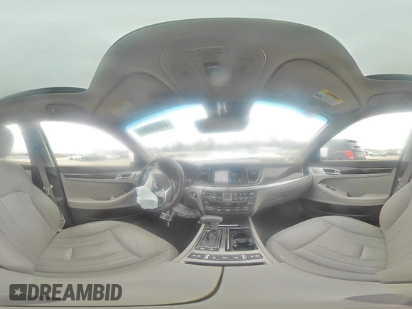 2019 Genesis G80 3.8L z VIN KMHGN4JE4KU290817, wystawiony jako Copart lot #44030005 z przebiegiem 61 008 mil mil oraz Szkoda całkowita • Salvage title. Historia ofert i sprzedaży dostępna na DreamBid. Obrazek 13.