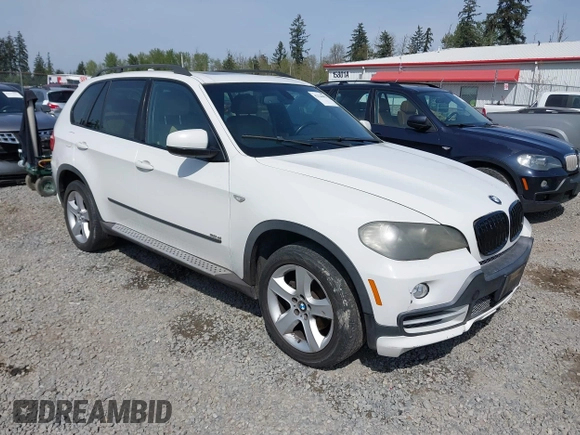2007 BMW X5 3.0si z VIN 4USFE435X7LY80508, wystawiony jako IAAI lot #42126085 z przebiegiem 168 711 mil mil oraz . Historia ofert i sprzedaży dostępna na DreamBid. Obrazek 1.