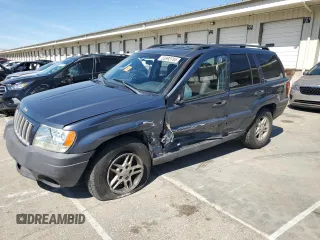 2004 Jeep Grand Cherokee Laredo z VIN 1J4GX48S74C195326, wystawiony jako Copart lot #53993785 z przebiegiem 280 456 mil mil oraz Szkoda całkowita • Salvage title. Historia ofert i sprzedaży dostępna na DreamBid. Obrazek 1.