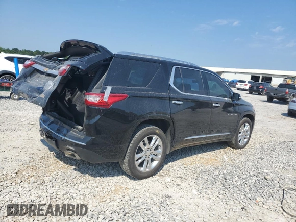 2018 Chevrolet Traverse High Country z VIN 1GNEVKKW6JJ110672, wystawiony jako Copart lot #61964945 z przebiegiem 86 983 mil mil oraz Szkoda całkowita • Salvage title. Historia ofert i sprzedaży dostępna na DreamBid. Obrazek 3.