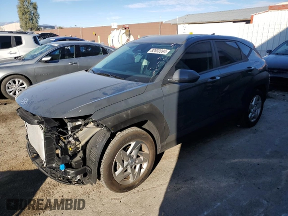 2024 Hyundai Kona Essential with VIN KM8HA3AB9RU099629, listed as a Copart auction lot 82632094 with 4,966 mi miles and Salvage Title. Bid and sale history available at DreamBid. Image 1.