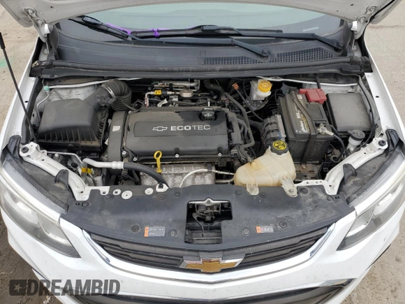 2017 Chevrolet Sonic LT with VIN 1G1JG6SH0H4177229, listed as a Copart auction lot 58264135 with 120,953 mi miles and Salvage title. Bid and sale history available at DreamBid. Image 11.