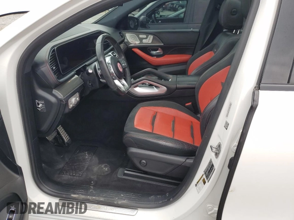 2021 Mercedes-Benz GLE 53 AMG with VIN 4JGFD6BBXMA489471, listed as a Copart auction lot 64043615 with Not provided miles and Clean title. Bid and sale history available at DreamBid. Image 7.