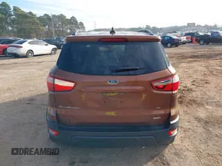 2019 Ford EcoSport SE with VIN MAJ3S2GE1KC298683, listed as a IAAI auction lot 41337638 with Not Provided miles and . Bid and sale history available at DreamBid. Image 17.