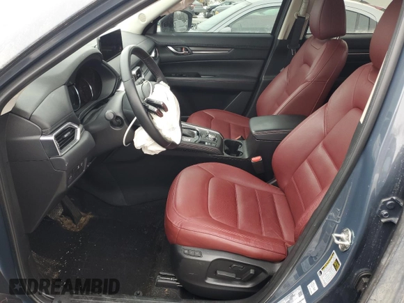 2024 Mazda CX-5 2.5 S Carbon Edition with VIN JM3KFBCM2R0359145, listed as a Copart auction lot 46278415 with 55,390 mi miles and Salvage Title. Bid and sale history available at carsss.com. Image 7.