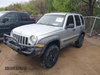 2006 Jeep Liberty Sport with VIN 1J4GL48K26W184408, listed as a IAAI auction lot 41893534 with 1 mi miles. Bid and sale history available at carsss.com. Image 2.