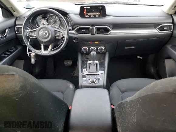 2019 Mazda CX-5 Sport with VIN JM3KFBBM7K0633737, listed as a Copart auction lot 45170645 with 76,023 mi miles and Salvage Title. Bid and sale history available at DreamBid. Image 8.
