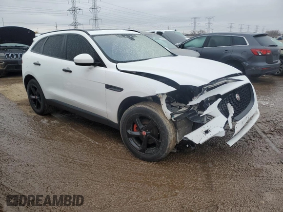 2018 Jaguar F-Pace 25t Premium z VIN SADCJ2FX1JA271384, wystawiony jako Copart lot #44005175 z przebiegiem 80 468 mil mil oraz Szkoda całkowita • Salvage title. Historia ofert i sprzedaży dostępna na DreamBid. Obrazek 4.
